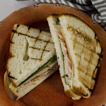 Turkey club grilled